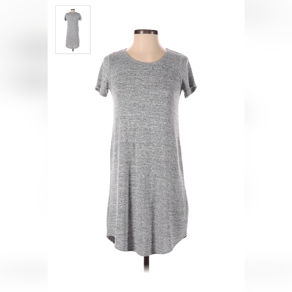 Wilfred Free Grey Short Sleeve Heather Dress
